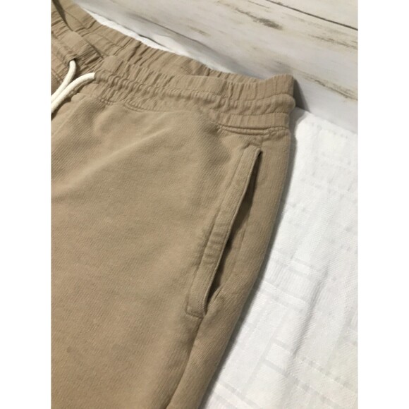2 PAIR AG Adriano Goldschmied Jeans Co. Size LARGE Brown Gray Terry Sweat Shorts - Picture 13 of 16